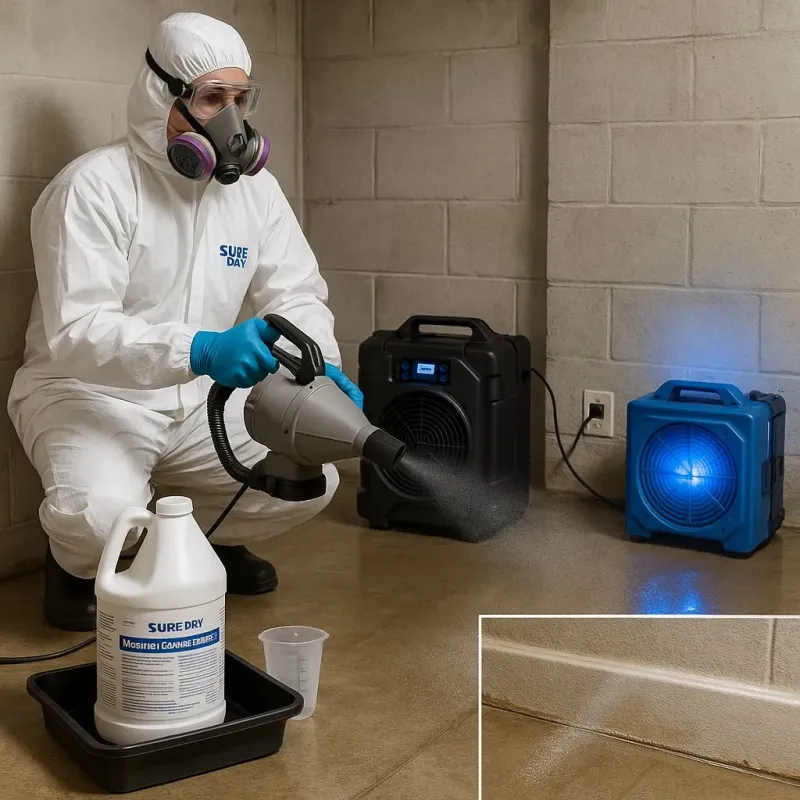 Sanitization and Odor Removal process in Madisonville, TX
