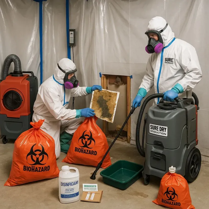 Contaminated Water Handling Protocols process in Madisonville, TX