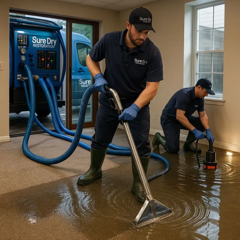 Water Extraction and Removal process in Madisonville, TX